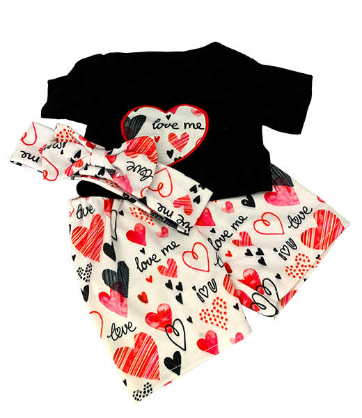 Costum cu inimioare Funky Hearts 20cm